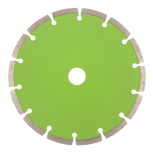 Диск алмазный, отрезной сегментный, 180 х 22.2 мм, сухая резка Сибртех фото 2