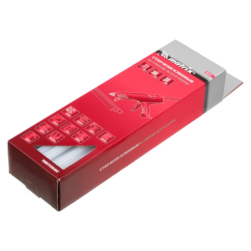 Стержни клеевые, 11 мм,   L-300 мм, 1 кг, прозрачный Matrix фото 5