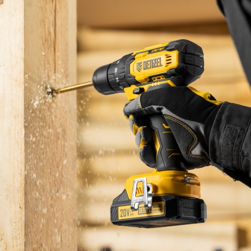 Дрель-шуруповерт аккумуляторная CDQ-20, Li-Ion, 20 В// Denzel фото 26