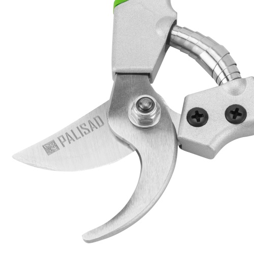Секатор прямого реза, 180 мм, металлические обрезиненные рукоятки, Palisad фото 4