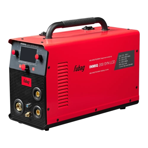 Сварочный полуавтомат инвертор FUBAG INMIG 200 SYN LCD_new display 31590, + горелка FB 250 3 m FB 250 Ergo 3m 38443 31590.1 Сварочный полуавтомат инвертор FUBAG INMIG 200 SYN LCD_new display 31590, + горелка FB 250 3 m FB 250 Ergo 3m 38443 31590.1