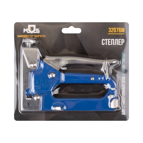 Степлер для скоб (металлический корпус, тип 53, 4 - 14 мм) MOS 32076М фото 3 Степлер для скоб (металлический корпус, тип 53, 4 - 14 мм) MOS 32076М фото 3