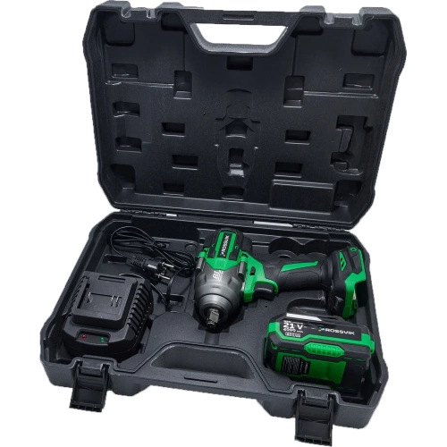 Аккумуляторный гайковерт Rossvik 1/2", 1000nm, 21в, 1,9 кг, 1 акб, зу, кейс RIW-1000/1 фото 9 Аккумуляторный гайковерт Rossvik 1/2", 1000nm, 21в, 1,9 кг, 1 акб, зу, кейс RIW-1000/1 фото 9