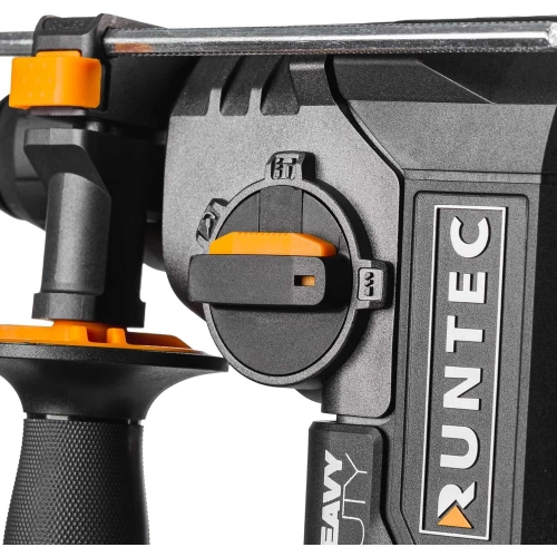 Перфоратор аккумуляторный RUNTEC PRO 2.9Дж, 20В, 2*4Ач, 850Вт RT-EH850 фото 4