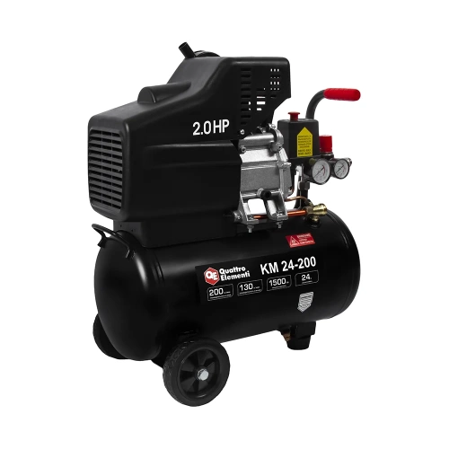 Поршневой масляный компрессор QUATTRO ELEMENTI KM 24-200 248-467 Поршневой масляный компрессор QUATTRO ELEMENTI KM 24-200 248-467