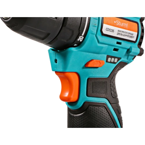 Аккумуляторный шуруповерт Sturm 1BatterySystem12V CD1235 фото 7