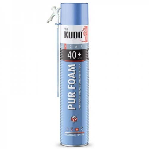 КУДО 40+ / КУДО 40 + HOME пена монтажная полиуретановая КУДО 40+ / КУДО 40 + HOME пена монтажная полиуретановая
