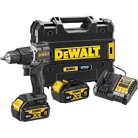 Ударная дрель-шуруповерт Dewalt DCD100P2T, 18 В, 1650 об/мин, 28050 уд/мин, с 2 АКБ 5 Ач и ЗУ, в кейсе TSTAK DCD100P2T-QW