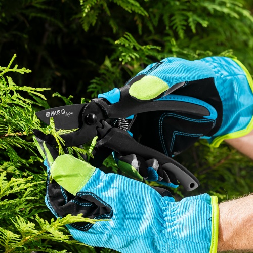 Секатор прямого реза, 215 мм, двухкомпонентные рукоятки, Luxe, Palisad фото 10