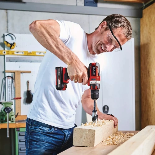 Дрель аккумуляторная Einhell PXC TE-CD 18/40-1 Li, 18В,40Нм,патрон 13мм,2x2,0Ач,кейс 4514228 фото 3 Дрель аккумуляторная Einhell PXC TE-CD 18/40-1 Li, 18В,40Нм,патрон 13мм,2x2,0Ач,кейс 4514228 фото 3