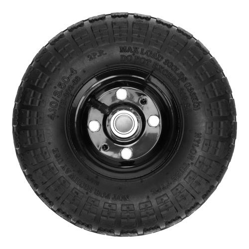 Колесо пневматическое 4.10/3.50-4, колесо D 260 мм. внутренний подшипник D 20 мм, длина оси 50 мм Palisad фото 2