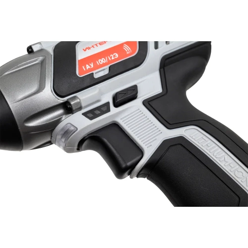 Ударный аккумуляторный гайковерт Интерскол ГАУ-100/12Э АПИ-Т Li-ion, кейс, 2 аккум., 2,0 Ач, ЗУ 807.2.2.70 фото 6