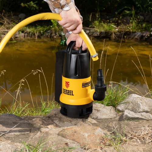 Дренажный насос DP800A, 800 Вт, подъем 5 м, 13000 л/ч Denzel фото 12 Дренажный насос DP800A, 800 Вт, подъем 5 м, 13000 л/ч Denzel фото 12