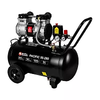 Безмасляный поршневой компрессор QUATTRO ELEMENTI PACIFIC 50-280 280 л/мин, 50 л, 2.5 л.с, 8 бар 915-342