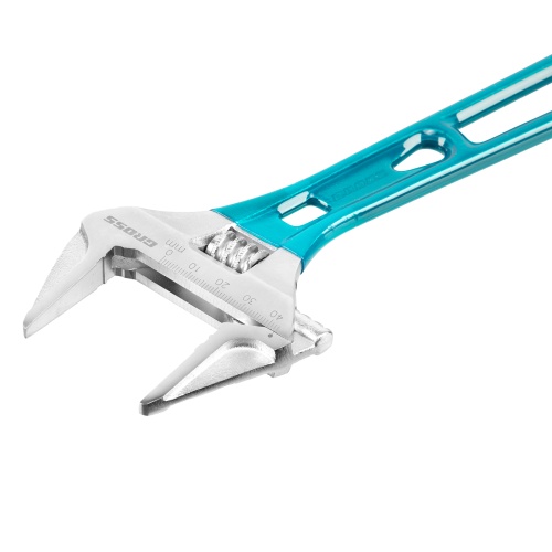 Ключ разводной 250 мм, CrV, облегченный Gross фото 4 Ключ разводной 250 мм, CrV, облегченный Gross фото 4