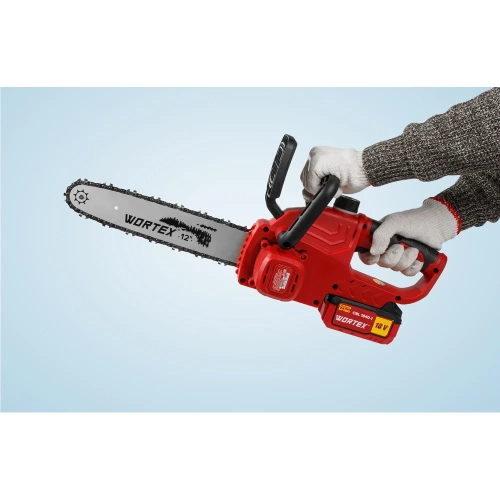Аккумуляторная цепная пила WORTEX CEC 3018 ALL1 бесщеточный двигатель 0333224 фото 10