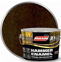 Эмаль по металлу Parade Special Z1 молотковая 543-318 Л-С коричневая 2,5 л