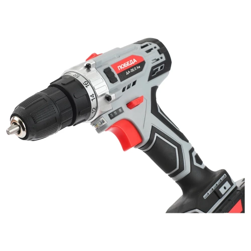 Аккумуляторная дрель-шуруповерт ПОБЕДА ДА-20/2 Ли 180201638 фото 3