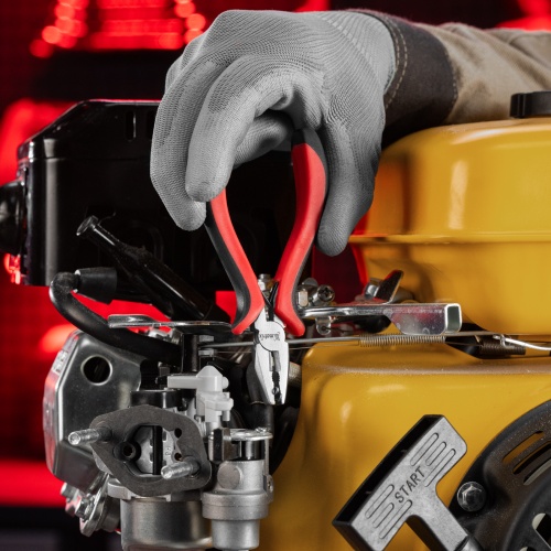 Плоскогубцы Mini, 130 мм, никелированные, авторазжим, двухкомпонентные рукоятки Matrix фото 9