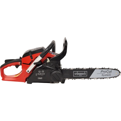 Бензиновая цепная пила PCS38 Scheppach 5910127903 фото 7 Бензиновая цепная пила PCS38 Scheppach 5910127903 фото 7