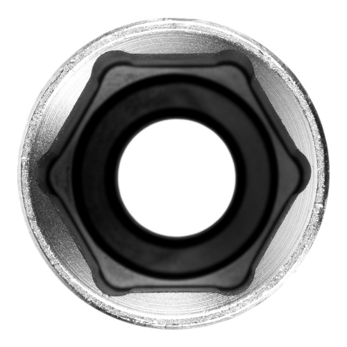 Головка торцевая удлиненная, 21 мм, шестигранная, CrV, под квадрат 1/2 Stels фото 4