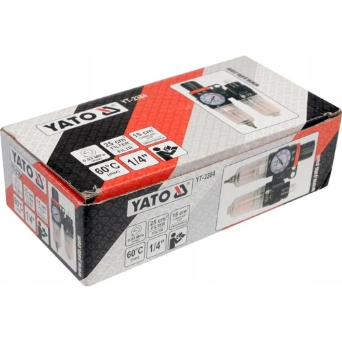 Фильтр-редуктор + смаз. прибор YATO 1/4 25см3 YT-2384 36992384 092 1 фото 3