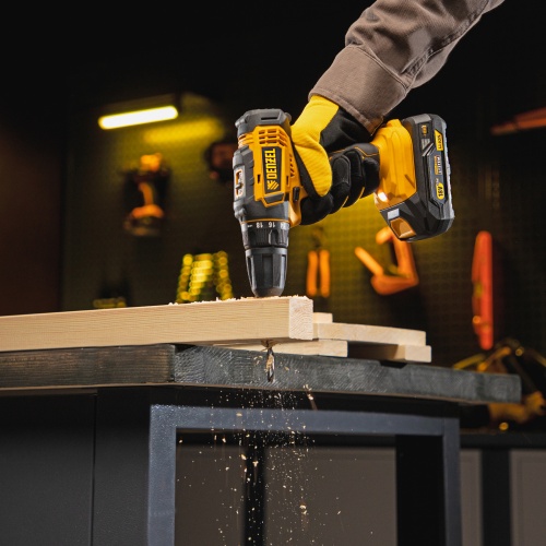 Дрель-шуруповерт аккумуляторная CDL-18-0, Li-Ion, 18 В Denzel фото 25