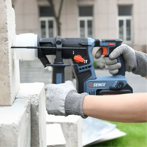Аккумуляторный перфоратор SENIX PDRX2-M2-EU фото 6 Аккумуляторный перфоратор SENIX PDRX2-M2-EU фото 6