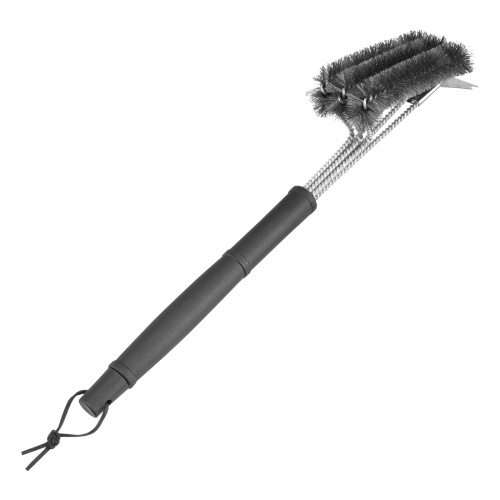 Щетка для чистки гриля 46,5 см, 2 в 1 (щетка, скребок) Camping Palisad фото 2