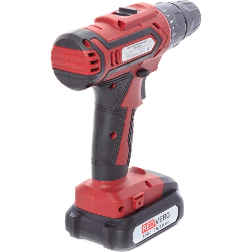 Аккумуляторный шуруповерт REDVERG RD-S18M/U 6671455 фото 5