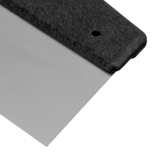 Шпатель фасадный из нержавеющей стали, 200 мм, пластмассовая ручка Сибртех фото 4