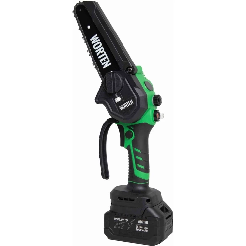 Пила цепная WORTEN 2x3.0Ач 21В шина 6 дюймов с автоматической подачей масла  IM КА-90000598 фото 5