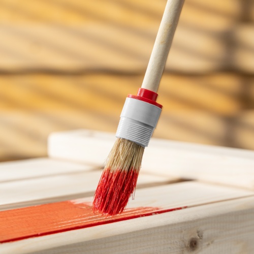 Кисть круглая № 2 (20 мм) натуральная щетина, деревянная ручка MTX фото 9 Кисть круглая № 2 (20 мм) натуральная щетина, деревянная ручка MTX фото 9