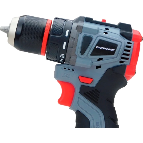 Аккумуляторный бесщеточный шуруповерт Profipower BL-161 16В, 40Нм, Li-ion 2 шт, 2.0Ач,2 скорости, 0.8-10 мм, З/У, в кейсе E0210 фото 7 Аккумуляторный бесщеточный шуруповерт Profipower BL-161 16В, 40Нм, Li-ion 2 шт, 2.0Ач,2 скорости, 0.8-10 мм, З/У, в кейсе E0210 фото 7