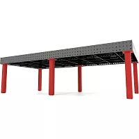 Сварочный стол Flamet 1450x2500, Optima 8 мм BP-1450x2500-8