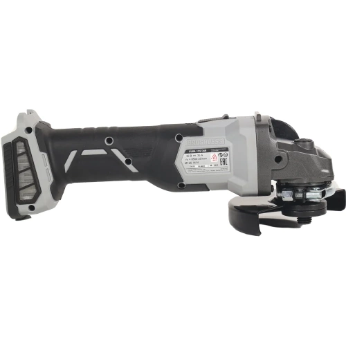 Бесщеточная аккумуляторная угловая шлифмашина Интерскол УШМ-125/36В Li-ion АПИ (картон, без аккум. и ЗУ) 816.0.0.70 фото 4 Бесщеточная аккумуляторная угловая шлифмашина Интерскол УШМ-125/36В Li-ion АПИ (картон, без аккум. и ЗУ) 816.0.0.70 фото 4