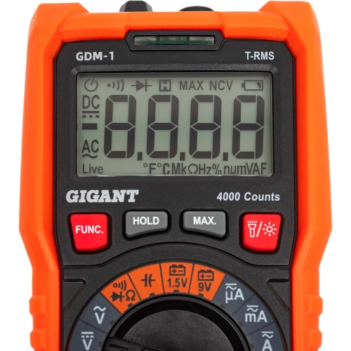Цифровой мультиметр Gigant GDM-1 фото 3 Цифровой мультиметр Gigant GDM-1 фото 3