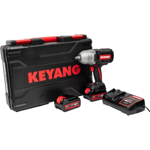 Аккумуляторный ударный гайковерт KEYANG 2 АКБ 5 А*ч IW20BLH-1000V (Set) фото 3 Аккумуляторный ударный гайковерт KEYANG 2 АКБ 5 А*ч IW20BLH-1000V (Set) фото 3