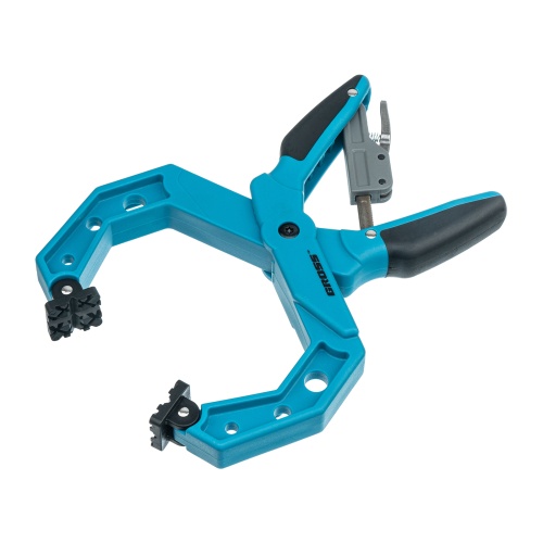 Струбцина клещеобразная 4, пластиковый корпус, храповой механизм жесткой фиксации, 100 мм Gross фото 3 Струбцина клещеобразная 4, пластиковый корпус, храповой механизм жесткой фиксации, 100 мм Gross фото 3