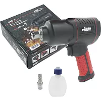Пневматический ударный гайковерт HAZET с двойным ударным механизмом, Twin Hammer 1/2 1200 Нм VIGOR Германия v4800