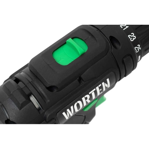 Аккумуляторная дрель-шуруповерт WORTEN 1АКБ, 12В, 1,5 Ач 32Hm КА-90000328 фото 11