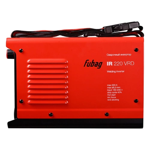 Инвертор MMA сварки FUBAG IR 220 VRD, сварочный ток 220А, рабочее напряжение 150-240В 43637 фото 5