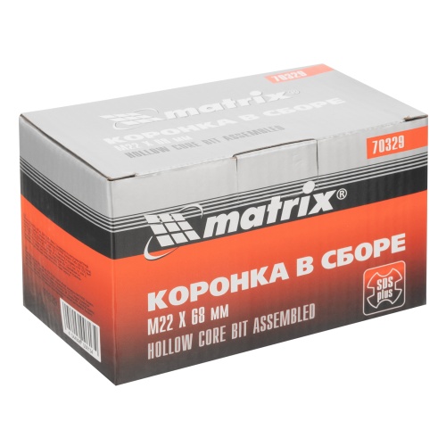 Коронка в сборе М22 х 68 мм, SDS Plus Matrix фото 6