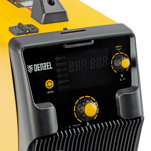 Аппарат инвертор. полуавтомат. cварки IMIG-185SDR, 180 А, ПВ 60%, катушка 5 кг Denzel фото 10