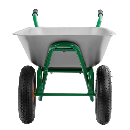 Тачка садово-строительная, 2-х колесная, усиленная, грузоподъемность 320 кг, объем 90 л Palisad фото 7