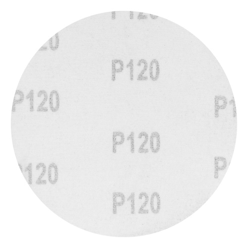 Круг абразивный на ворсовой подложке под "липучку", P 120, 115 мм, 10 шт Matrix фото 2