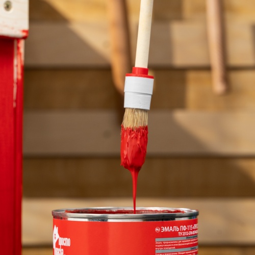 Кисть круглая № 2 (20 мм) натуральная щетина, деревянная ручка MTX фото 7 Кисть круглая № 2 (20 мм) натуральная щетина, деревянная ручка MTX фото 7