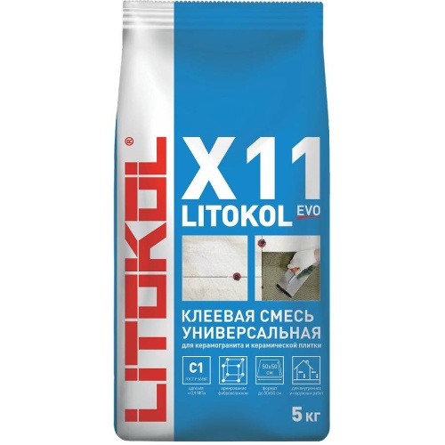 Клей для плитки Litokol X11 5 кг