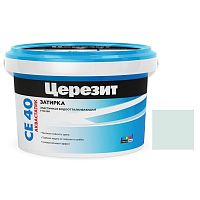 Затирка цементная для швов Ceresit CE 40 Aquastatic №64 Мята 2 кг