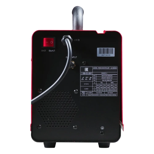 Сварочный полуавтомат FUBAG IRMIG 200 SYN LED с горелкой 250А в комплекте 646404 фото 4 Сварочный полуавтомат FUBAG IRMIG 200 SYN LED с горелкой 250А в комплекте 646404 фото 4